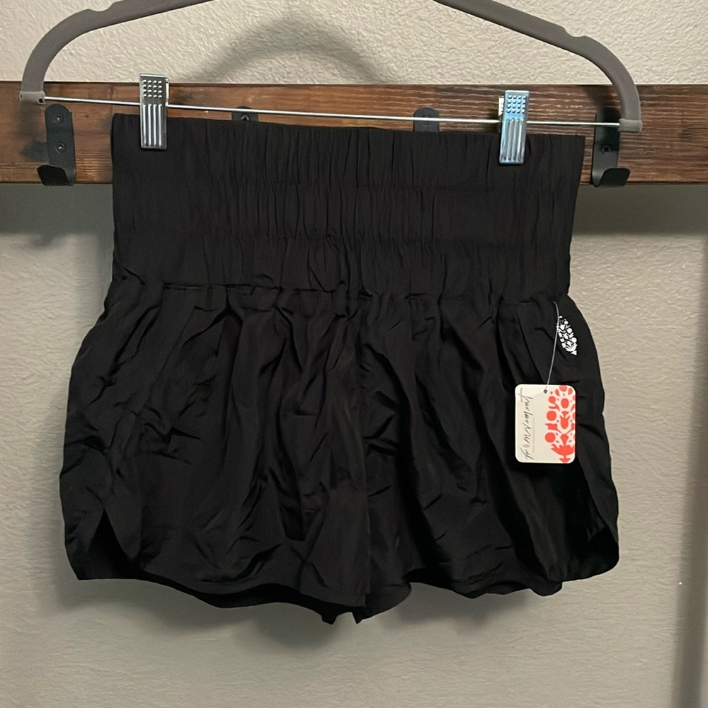 Free People Movement NWOT The Way Home Shorts Black Size S